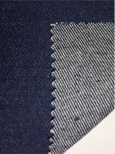 HN-PNST  013 全棉阻燃牛仔 7*7  420G/M2 側面照